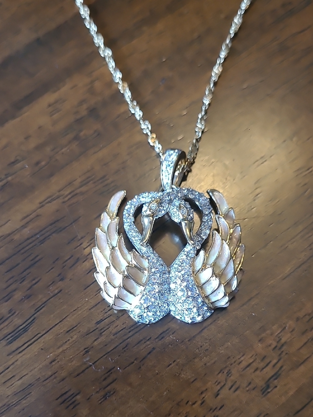 Nolan Miller Nesting Swan's necklace